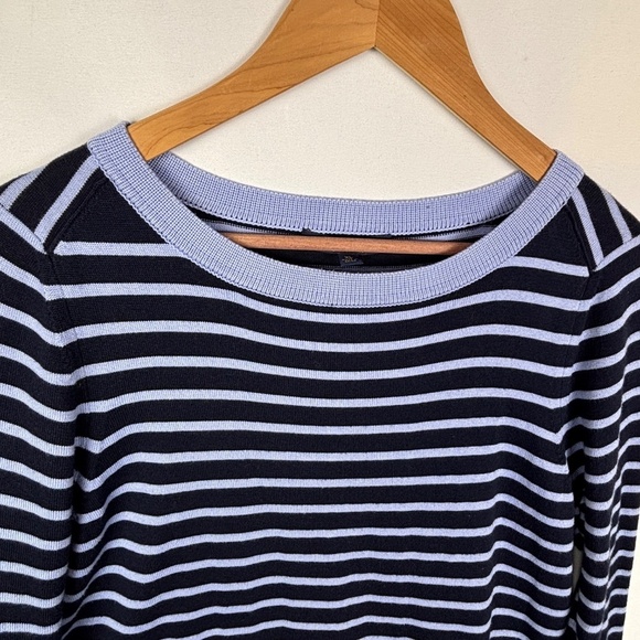 Brooks Brothers Women Supima Cotton Tunic Sweater Sz XL Breathable Coastal Blue - Picture 2 of 10